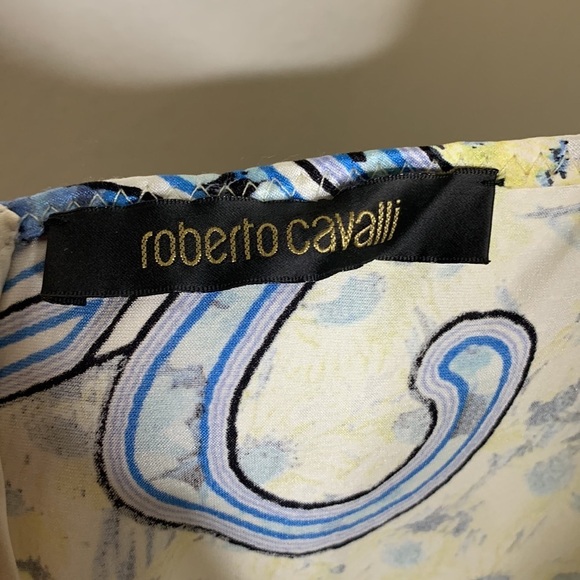 Roberto Cavalli Printed Silk Dress - Picture 8 of 11